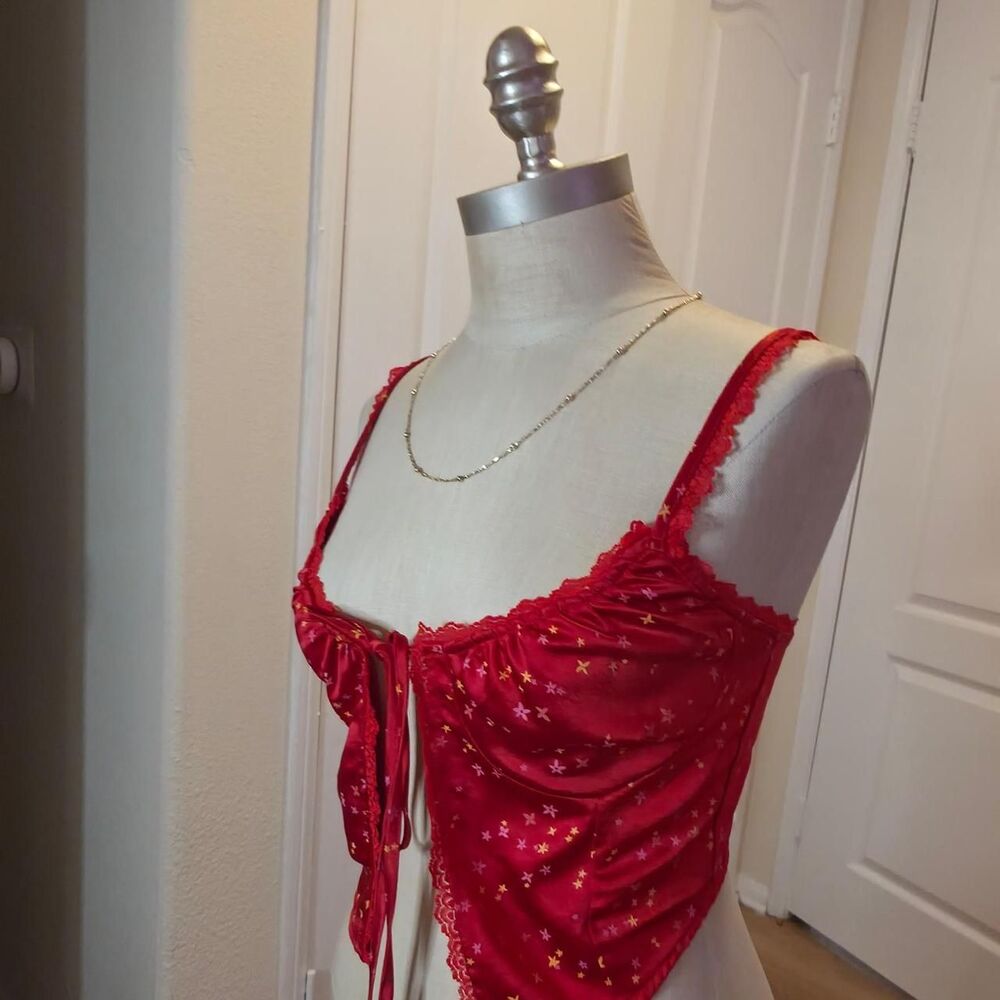 Princess-polly Women's Red Corset